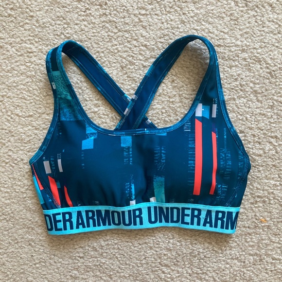 Under Armour Compression Sports Bra Size Small - Picture 2 of 8